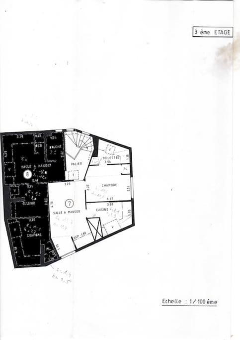 F2 35-44M2 9 Mins Voiture Chateau 4Pers 1Ch+Sejour 勒谢奈 外观 照片
